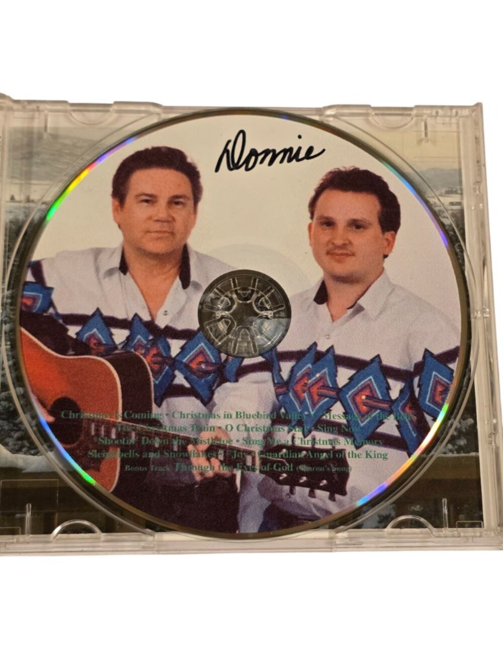 Christmas In Blue Bird Valley CD Donnie Huffman Signed Holiday Music
